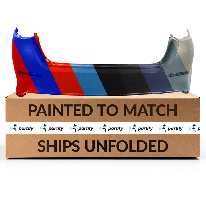 Parachoques trasero OEM Kia Optima sin orificios para sensores para modelos estadounidenses - 866114C500