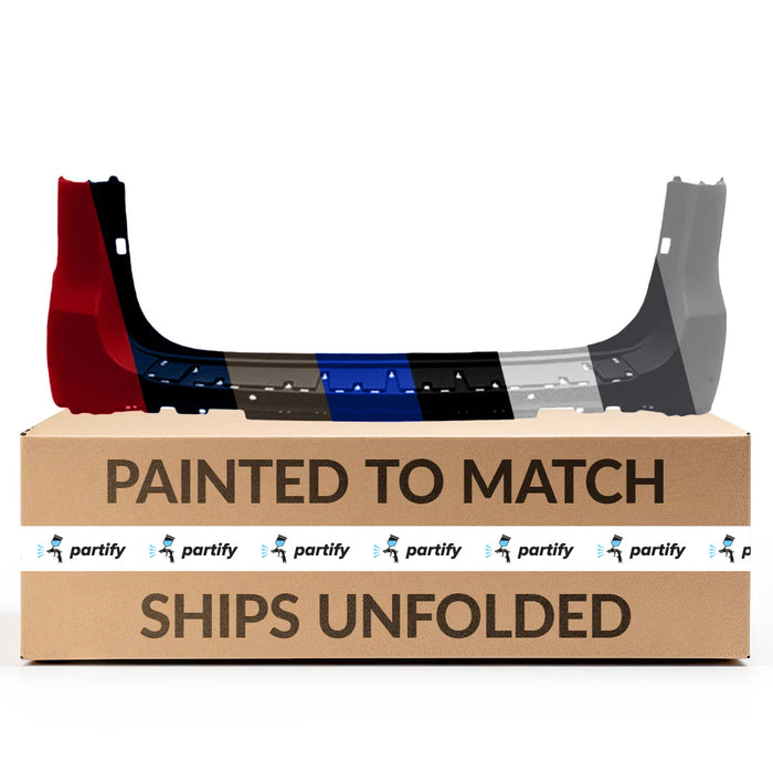 Parachoques trasero con orificios para sensores, certificado CAPA para Kia Sedona SX - KI1100197C