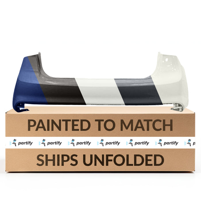 Parachoques trasero Kia Forte Sedán sin orificios para sensores - KI1100208