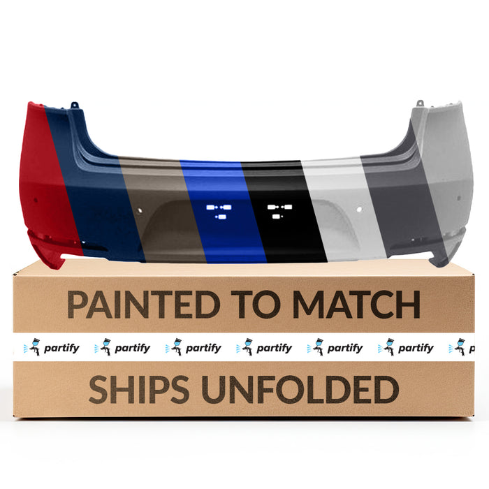 Parachoques trasero original de Kia Cadenza con orificios para sensores - 86611F6070