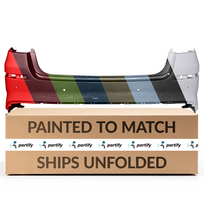 Parachoques trasero con orificios para sensores del Kia Optima - KI1100222