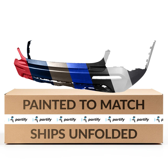 KIA Sorento CAPA Certified Rear Bumper Without Sensor Holes - KI1100238C