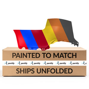 Extremo del parachoques trasero del lado del conductor image