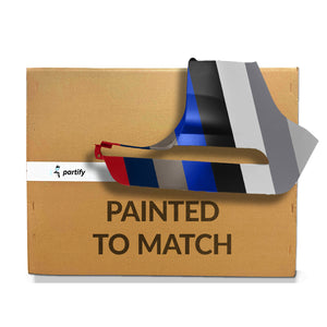 Extremo del parachoques del lado del pasajero trasero image