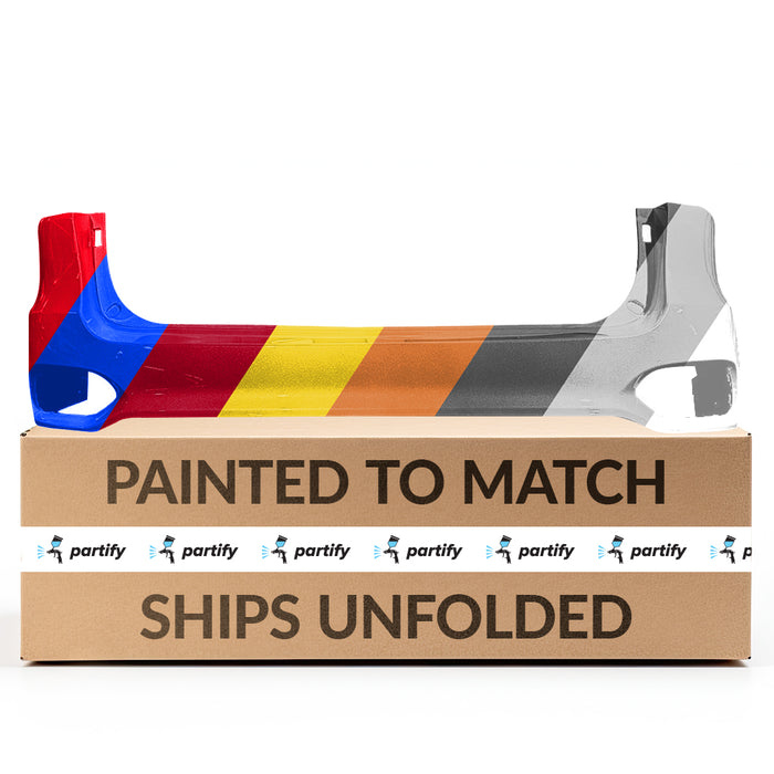 Kia Sorento Non-SX Rear Bumper Without Sensor Holes - KI1114111