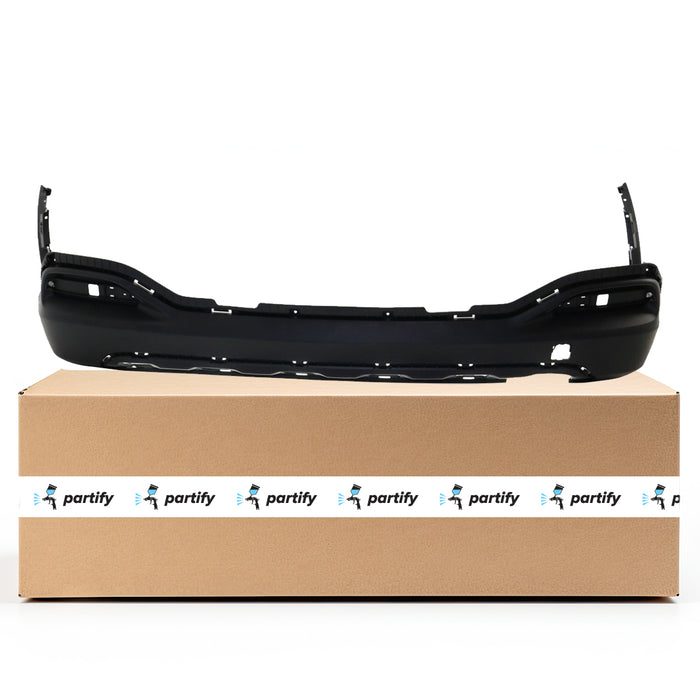 KIA Sorento CAPA Certified Rear Lower Bumper Without Sensor Holes With Tow Hook Hole - KI1115106C
