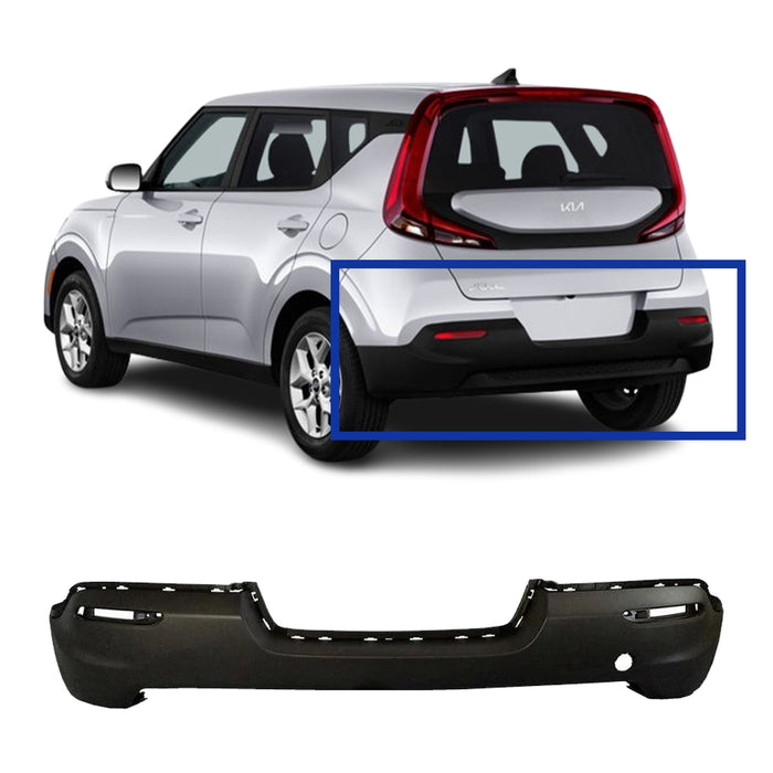 KIA Soul OEM Rear Lower Bumper - 86650K0000