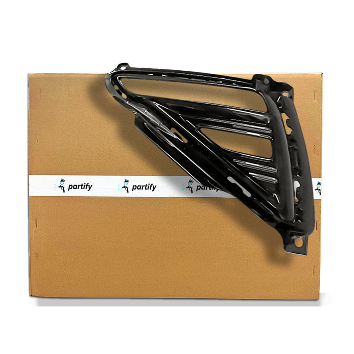 KIA Forte CAPA Certified Grille Rear Driver Side Painted Black Ex/Lxs/S Model - KI1138101C