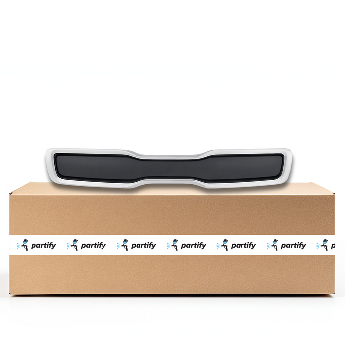 Parrilla OEM para KIA Soul con moldura cromada en negro mate texturizado - 86350B2100