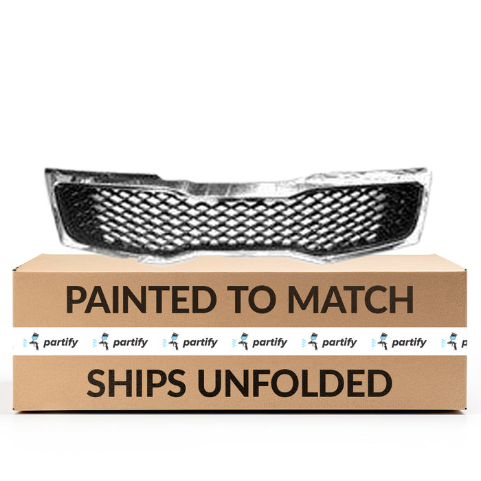 KIA Optima CAPA Certified Grille With Chrome Moulding For For USA Manufactured Models Ex And Lx Models - KI1200184C