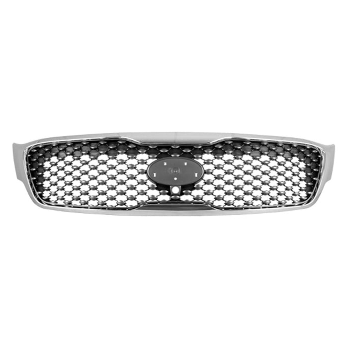 Kia Sorento SX/SX Limited Grille W/Around View Monitor Gray/Chrome Assembly - KI1200187