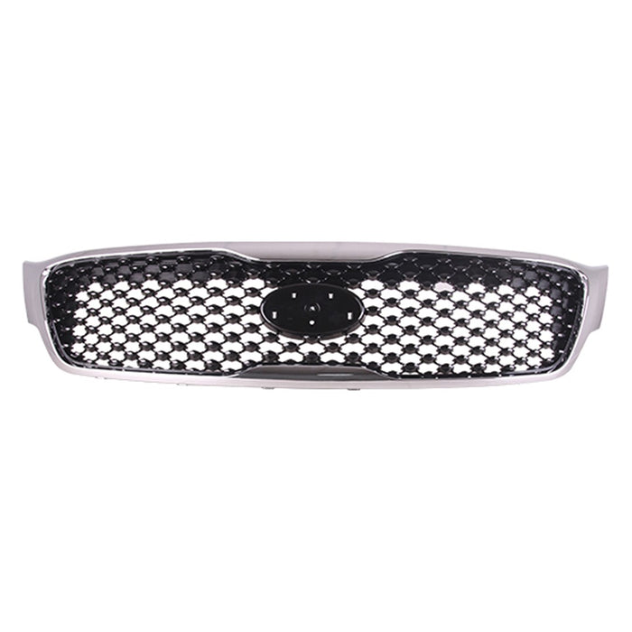 Kia Sorento SX Grille W/O Front View Camera Dark Gray Assembly - KI1200199