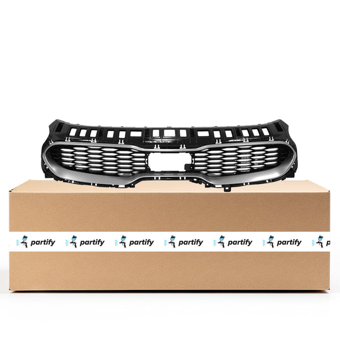Kia Stinger Base/Premium CAPA Certified Grille W/Intelligent Cruise Cont Assembly - KI1200224C
