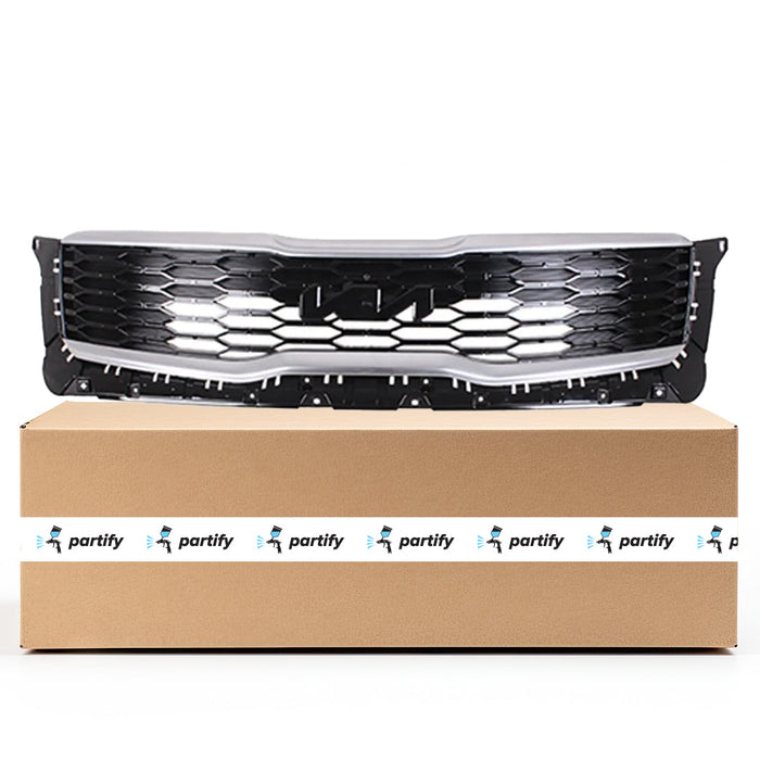 Kia Telluride CAPA Certified Grille W/Front Radar W/O Surround View Camera Assembly - KI1200234C