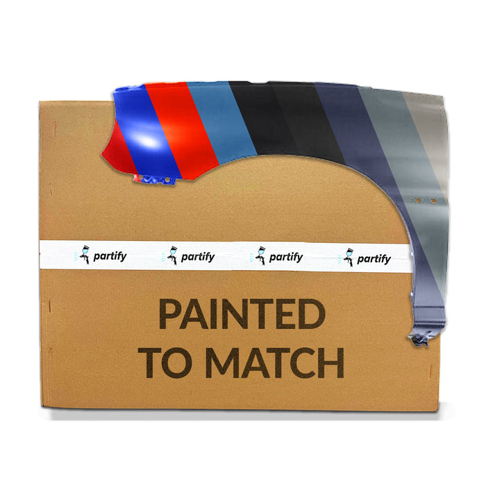 Guardabarros OEM del lado del conductor con moldura para Kia Rio Sedán - 0K32B52211