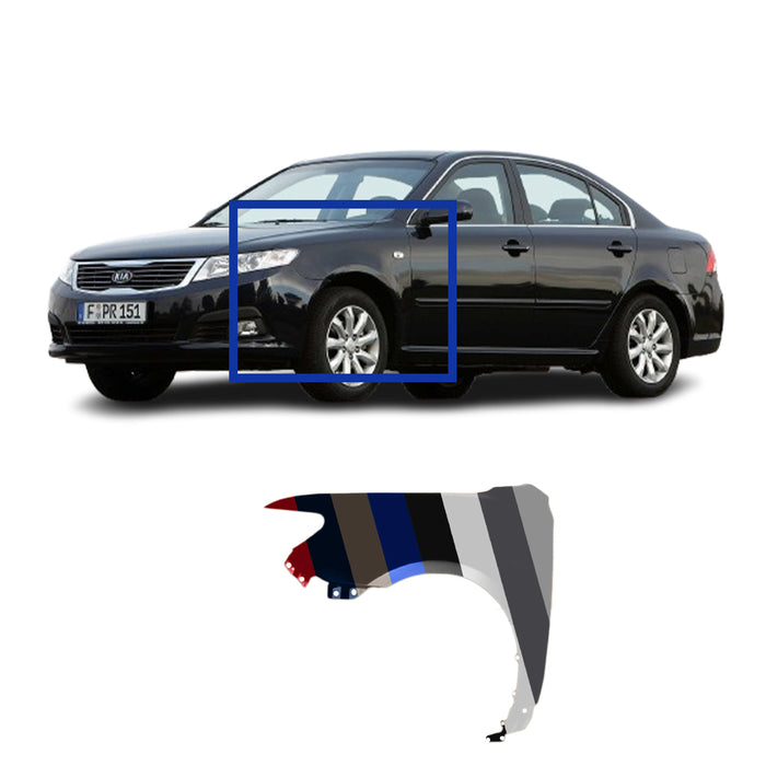 Kia Optima CAPA Certified Driver Side Fender - KI1240133C