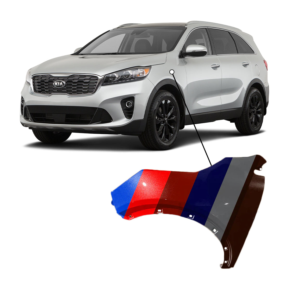 2016-2020 Kia Sorento Driver Side Fender - KI1240146 — Partify