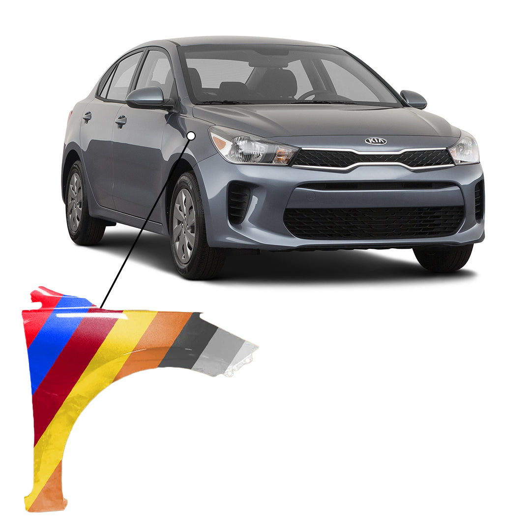 2018-2023 Kia Rio Passenger Side Fender - KI1241152 — Partify