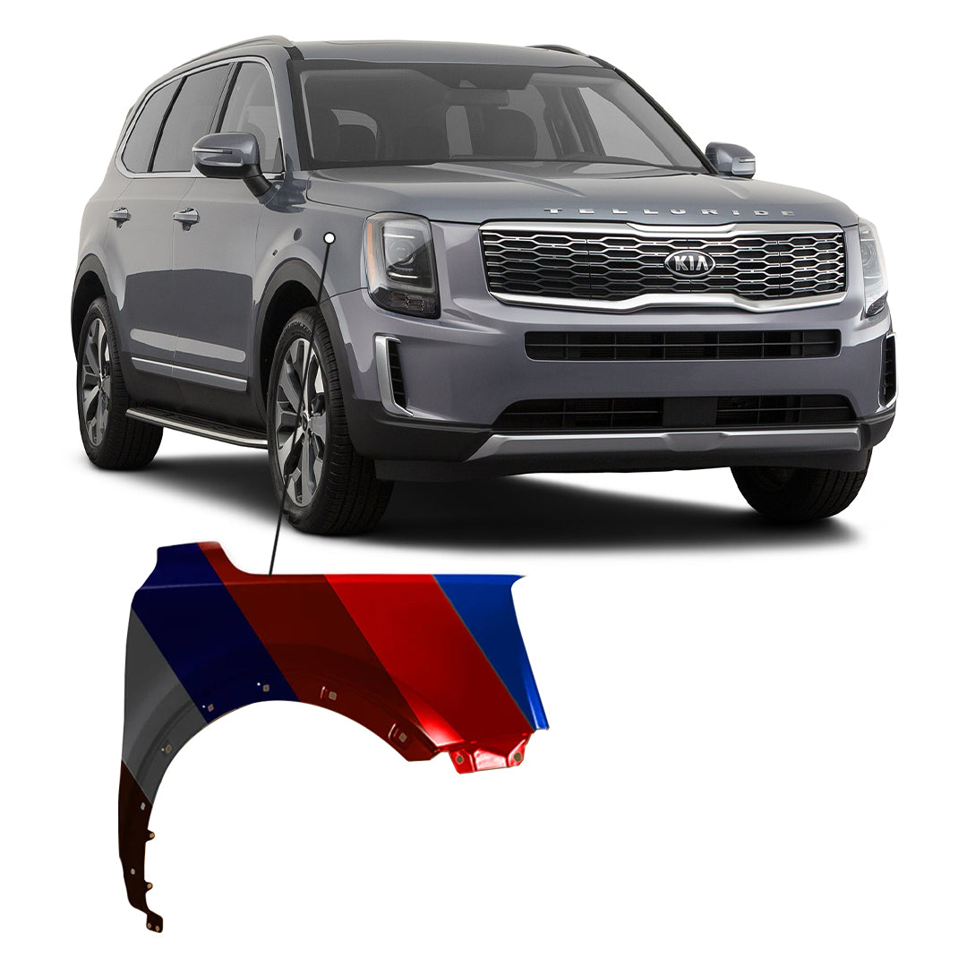 2020-2025 Kia Telluride Front Passenger Side Fender - KI1241156
