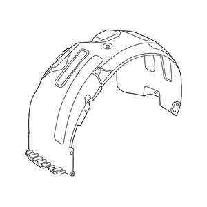 Driver Side Fender Liner image