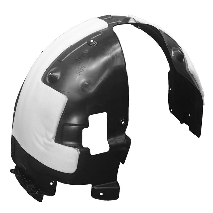 Kia Sorento EX/LX/S/SX/SX Prestige/X-Line SX Prestige Passenger Side Fender Liner 2 Piece Cover - KI1249170