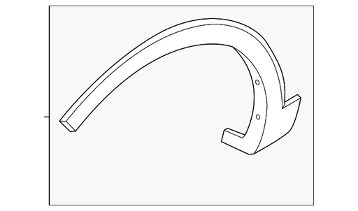 Kia Sorento Wheel Arch Molding - KI1290124