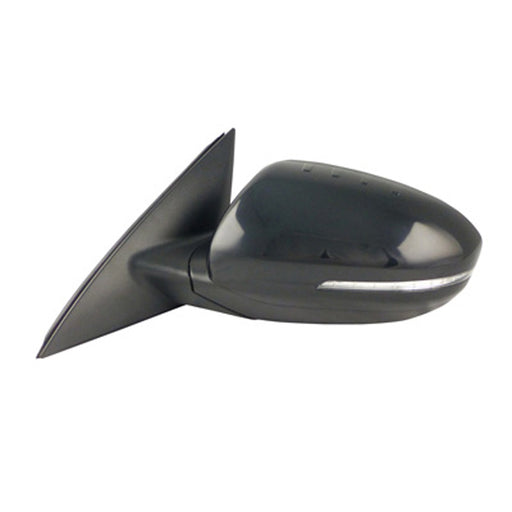 Kia Optima Driver Side Door Mirror Power Heated W/Signal Lamp Man-Folding Assembly - KI1320162