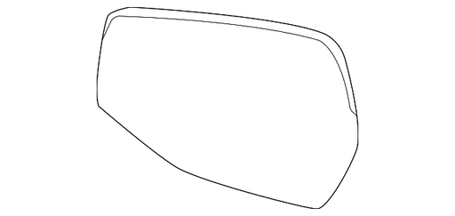 Kia Sportage Door Mirror Glass Hybrid LX Heated - KI1324131
