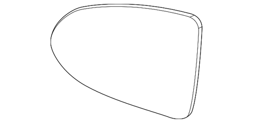Kia K5 EX/GT/GT-Line/LXS Door Mirror Glass EX With Blind Spot Detection - KI1325148