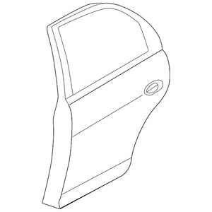 Rear Driver Side Door Shell image