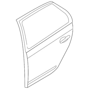 Carcasa de la puerta trasera del lado del conductor image