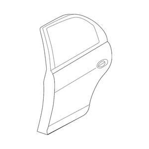 Rear Driver Side Door Shell image