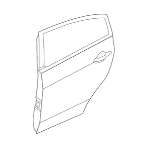 Rear Passenger Side Door Shell image