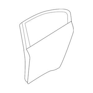 Rear Passenger Side Door Shell image