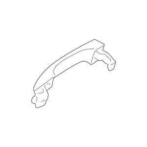 Rear Passenger Side Exterior Door Handle image