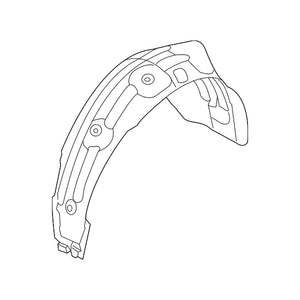 Rear Driver Side Fender Liner image