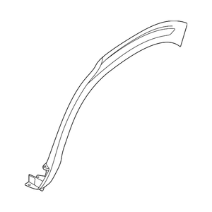 Rear Passenger Side Wheel Arch Molding image
