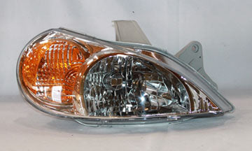 Kia Rio RX-V Passenger Side Headlight Assembly Includes Park/Signal/Marker Lamps Composite 4 Door Sedan - KI2503106