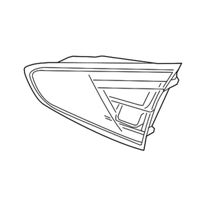Driver Side Tail Light Assembly image