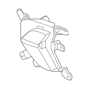 Passenger Side Back Up Light Assembly image