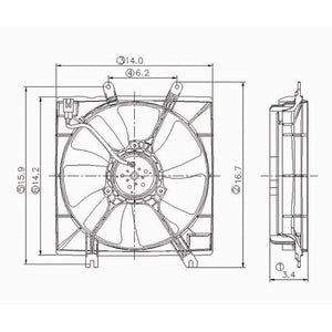 Engine Cooling Fan Assembly image