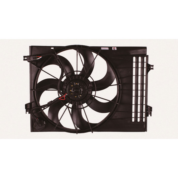 Hyundai Tucson/Kia Sportage CAPA Certified Engine Cooling Fan Assembly Includes Motor/Blade/Shroudne 2.7L V6 - KI3115116C