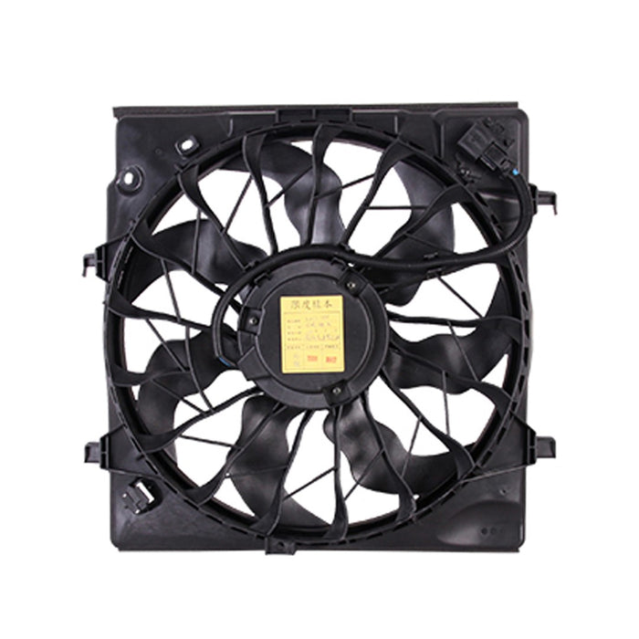 Kia Optima EX/EX Premium/LX/LX 1.6T/SX/SX Limited/SX Turbo/SXL/SXL Turbo Engine Cooling Fan Assembly 1.6L L4/2L L4 - KI3115147