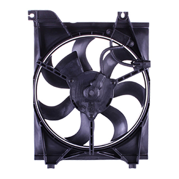 Kia Rio Fan Module 2006-2011 Kia Rio A/C Condenser Fan Assembly Sedan - KI3120101 — Partify