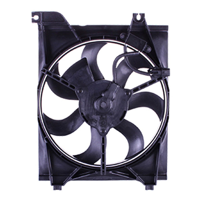 Kia Rio A/C CAPA Certified Condenser Fan Assembly Sedan - KI3120101C