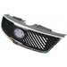 2010 KIA Forte Grille Black With Chrome Moulding Sedan - KI1200139-Partify-Painted-Replacement-Body-Parts