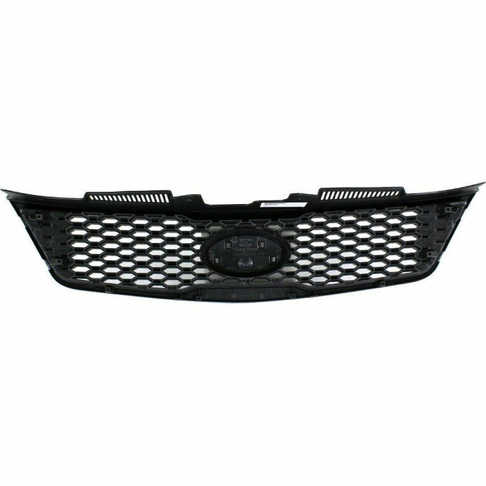 2010-2013 KIA Forte Koup Grille Black - KI1200141-Partify-Painted-Replacement-Body-Parts