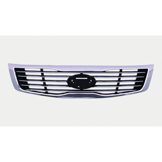 2009-2010 KIA Magentis Grille Chrome - KI1200136-Partify-Painted-Replacement-Body-Parts