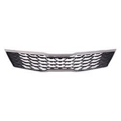 KIA Optima OEM Grille Painted Silver Gray With Chrome Moulding Lx Model - 86350D5510