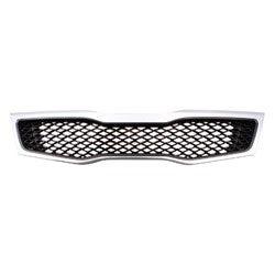 KIA Optima OEM Grille With Chrome Moulding For Korea Manufactured Models Ex And Lx Models - 863502T000